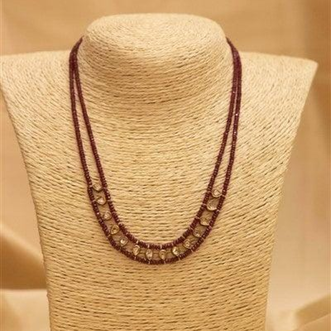 Ruby - Jadau Mala-0